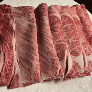 銀座吉澤 国産黒毛和牛 肩ロース すき焼き用